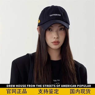 AW22 正品 Drew House 笑脸休闲防晒棒球帽复古百搭鸭舌帽子男女