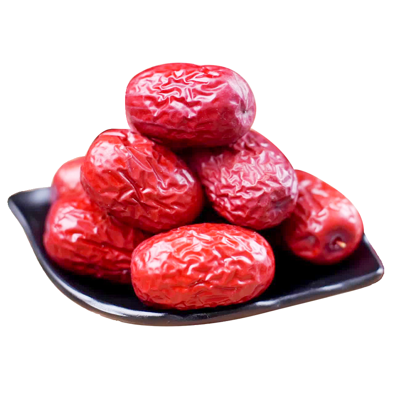 【2斤若羌枣】新疆特产若羌红枣清洗灰枣吊干零食粥枣特价1000g装
