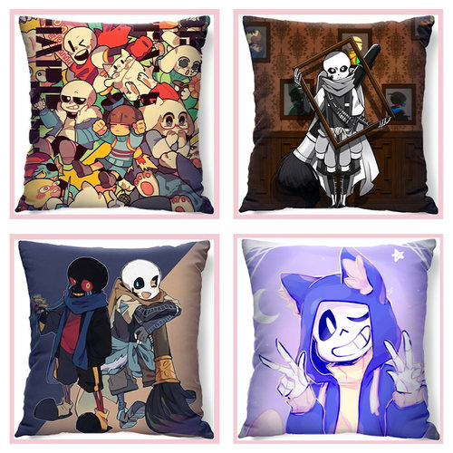 传说之下sans周边抱枕undertale
