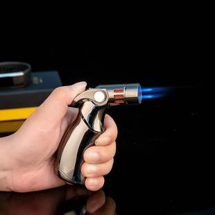 中邦四火头喷枪雪茄打火机直冲防风充气焊枪户外烧烤点艾灸点香快