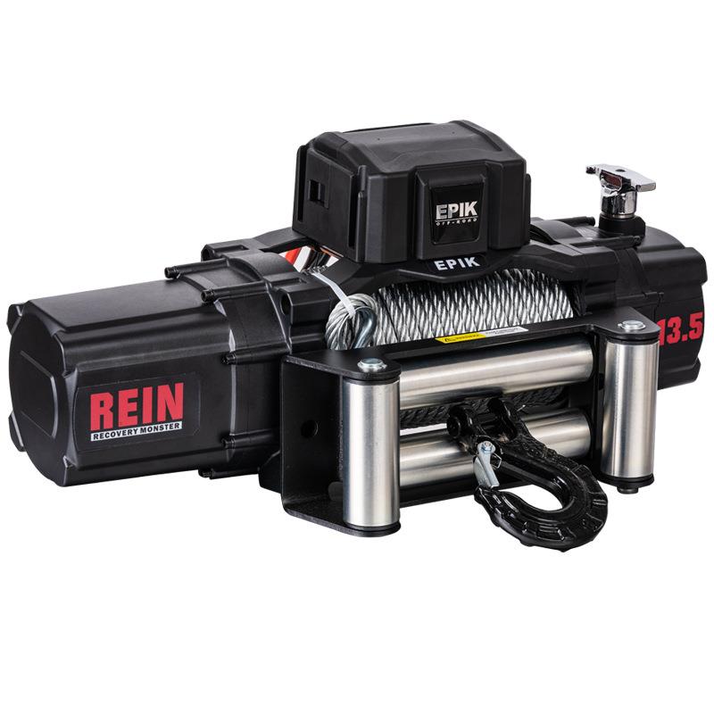 CA13500磅越野车电动绞盘 移动家用遥控车载吊机卷扬机起重葫芦