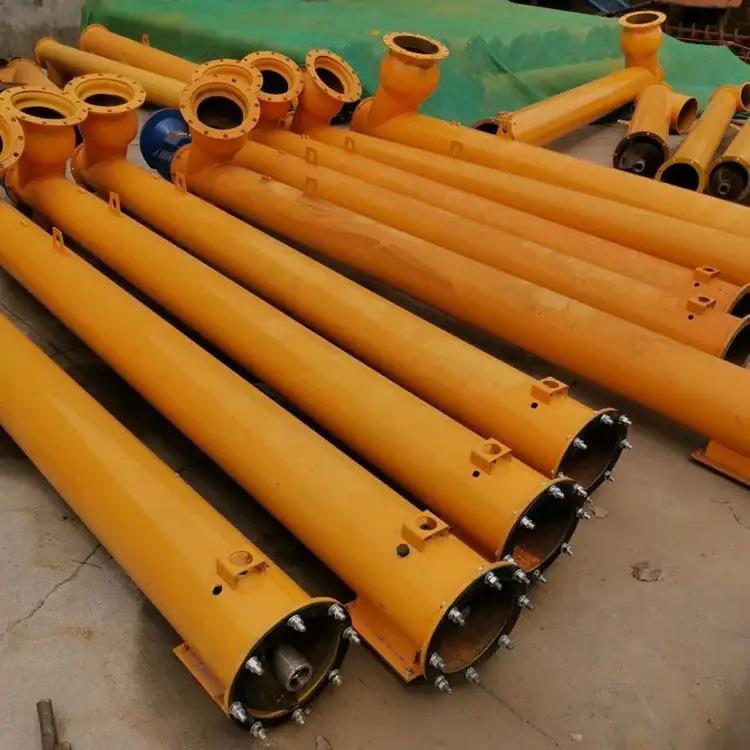 LS螺旋输送机管式螺旋输送机U型螺旋输送机无轴粉煤灰螺旋输送机