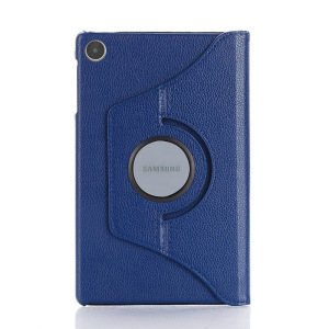 适用联想平板M8 4th Gen保护套荔枝纹旋转360第四代M8皮套保护壳