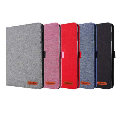 适用平板电脑kindle HD fire 7 2022皮套fire82020/HD10布纹保护