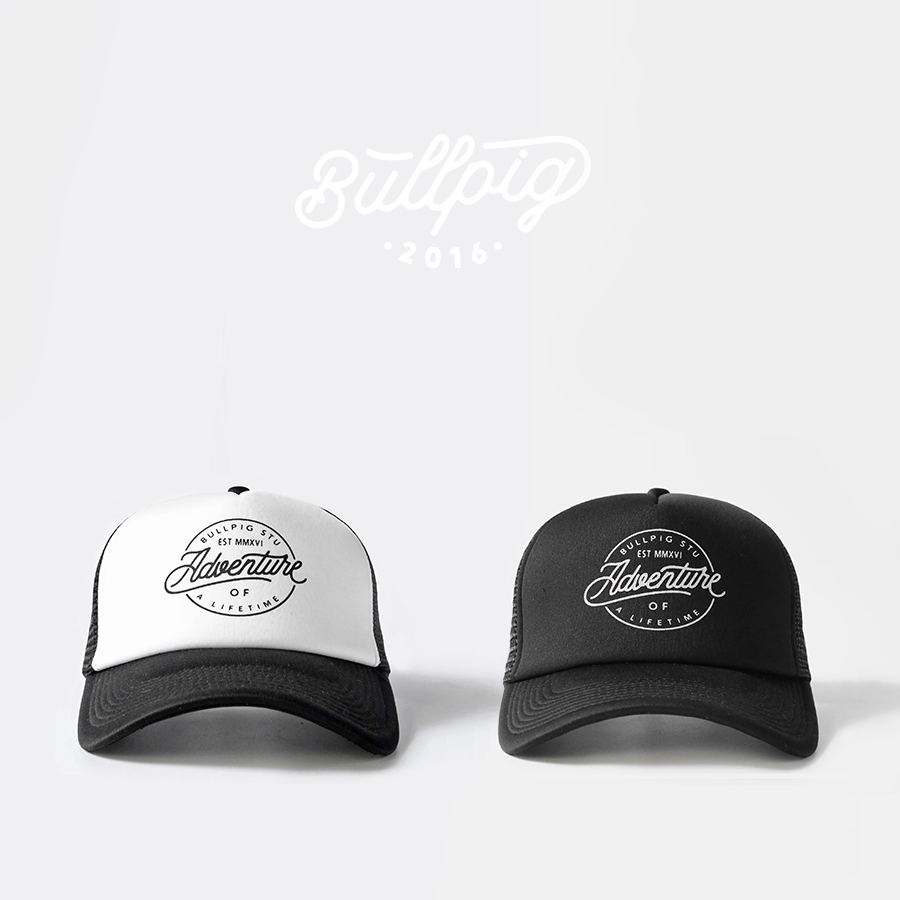 冒险系列原创透气旅行露营网帽