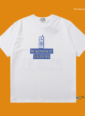 C.E CAV EMPT 2020SS青山限定T恤 大哥大复古情侣印花短袖 日系潮