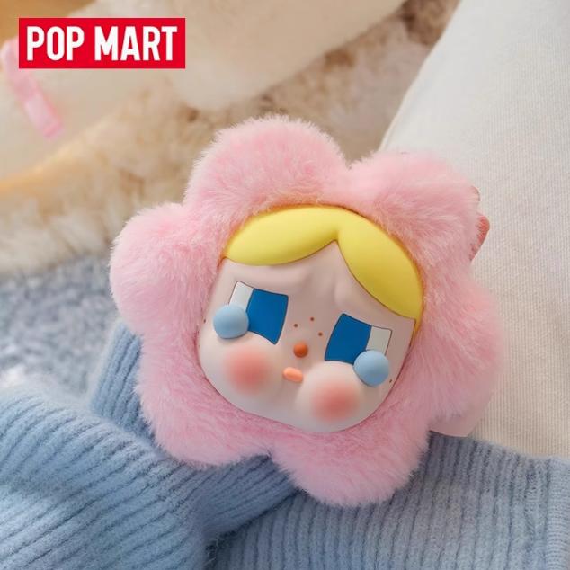 POPMART泡泡玛特CRYBABY哭娃悲伤俱乐部硅胶毛绒耳机包挂件保护壳