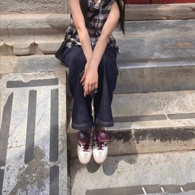 三叶草女子samba民族风德训板鞋