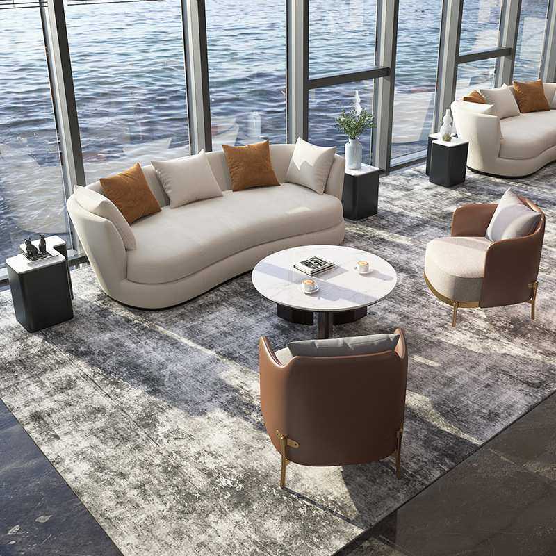 售楼处洽谈弧形沙发组合现代简约酒店院大堂接待卡座家具工厂,鲜花速递/花卉仿真/绿植园艺,割草机/草坪机,淘宝优惠券,粉丝福利购,淘宝优惠卷