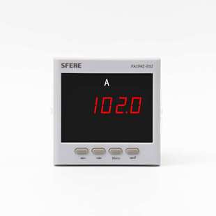 9S1智能LED交流單相多功能電流表 江蘇SFERE斯菲爾電氣PA194I