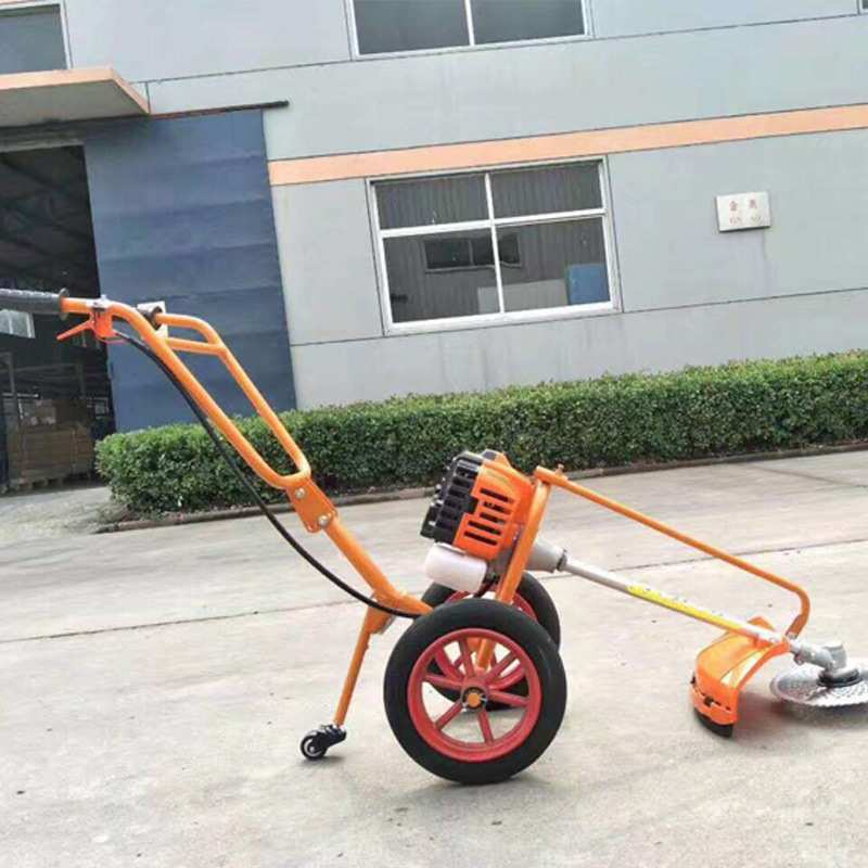 手推式割草机 一机多用充电式锄草松土割草器家用便携式除草机