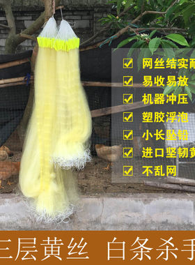 北京黄丝密网白条加强小鱼老渔翁