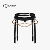 LolaLuna 黑色优雅配饰可搭配丝袜吊袜带女 吊袜带 教主 秘密