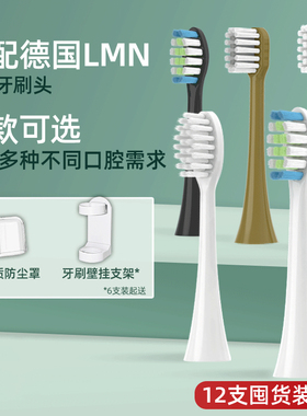 TEETIPS适配德国LMN科蒂斯BOE电动牙刷头L1/L2/L1-TZ/L3-1/N1替换