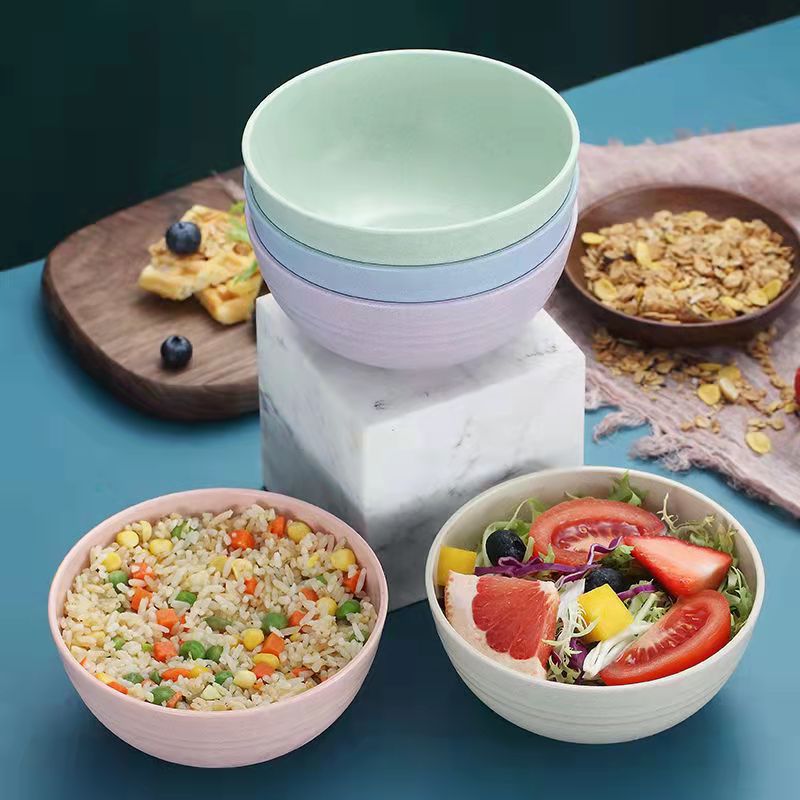 小麦秸秆饭碗15cm 简约大号碗