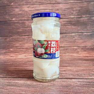 吉伦糖水荔枝罐头水果罐头零食休闲零食368克新鲜