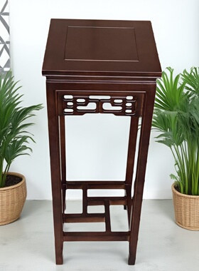 实木花架客厅中式仿古家具多层落地仿红木花架四方形花几盆景架子