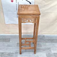 Solid wood pergola, floor-standing Chinese-style antique home display stand, balcony, indoor rosewood climbing frame, natural wood color thumbnail 4