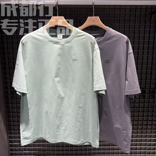 可隆KOLON SPORT男女同款吸湿速干Graphic圆领短袖T恤LURT6MT518