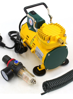 正宗台湾叶红AC-108美工喷画泵小气泵 迷你空压机 喷画泵静音喷泵