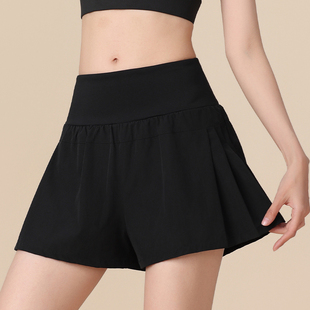 超级舒服运动短裤女三分裤大码胖mm健身房瑜伽晨跑步速干透气排汗
