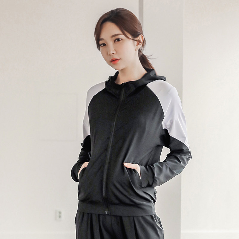 开衫连帽春秋运动健身瑜伽拉链跑步外套大码胖MM宽松长袖速干上衣,运动服/休闲服装,运动茄克/外套,淘宝优惠券,粉丝福利购,淘宝优惠卷