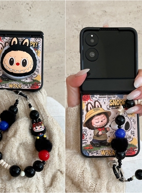 适用小米MixFlip2折叠屏华为Purax荣耀MagicVFlip2手机壳膜一体pocket2磁吸支架三星zflip7全包FE弹簧5中轴6