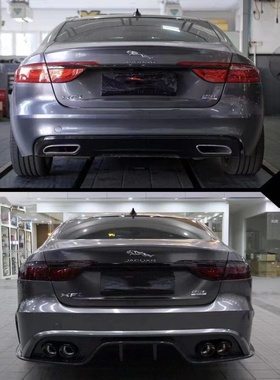 适用捷豹16 19XF XFL改装svr大包围半碳前杠后杠侧裙尾翼树脂底漆