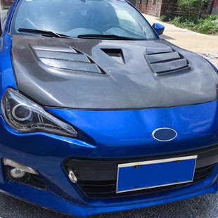 适用于12-20款丰田GT86碳纤改装机盖斯巴鲁BRZ专用引擎盖机头盖