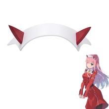 DARLING in the FRANXX女主02国家队cos道具送头饰发夹头箍3D打印