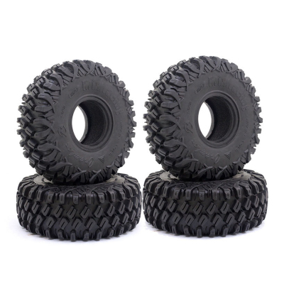 1/10仿真攀爬车1.9寸轮胎 胎皮120mm Axial scx10 d90 trx-4 cc01