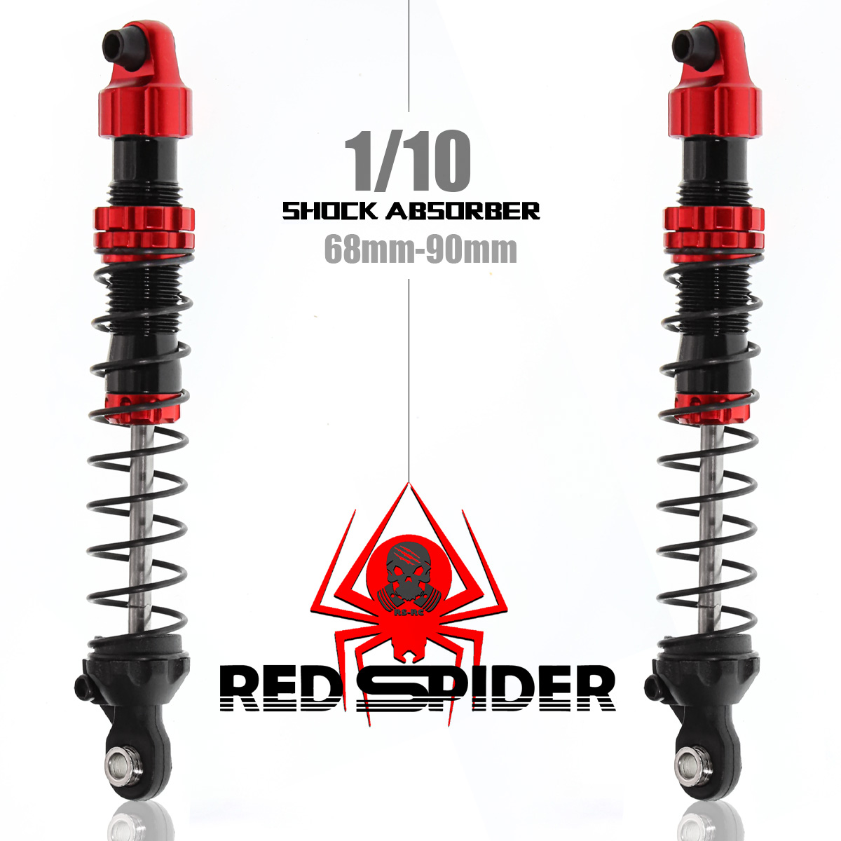 RS红蜘蛛攀爬车SCX10易控弹簧托