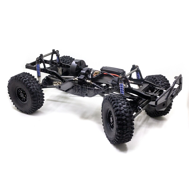 1/10模型攀爬车 313轴距 SCX10二代 90046车架底盘 带波箱马达