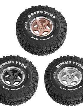 RS红蜘蛛1/10 FMS FCX10 丰田陆巡 Ford福特皮卡1.9寸轮毂+胎R334