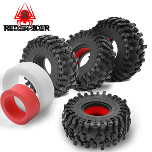 SCX10 RS红蜘蛛1.9寸攀爬胎 易控 TRX4烈马 双重内衬轮胎R259 FCX