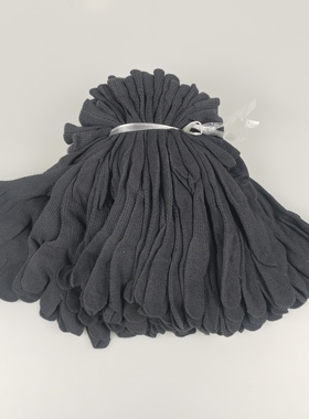 10双纯棉五指袜男中短筒瑕疵处理深灰色纯色无骨吸汗透气分趾袜