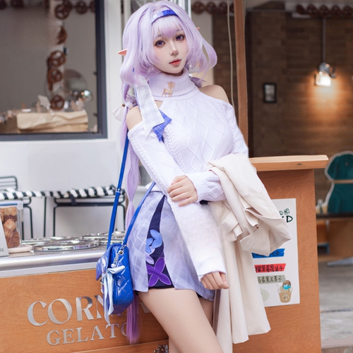 崩坏星穹铁道cos服瑞幸联动遐蝶白厄cosplay二次元游戏动漫服装