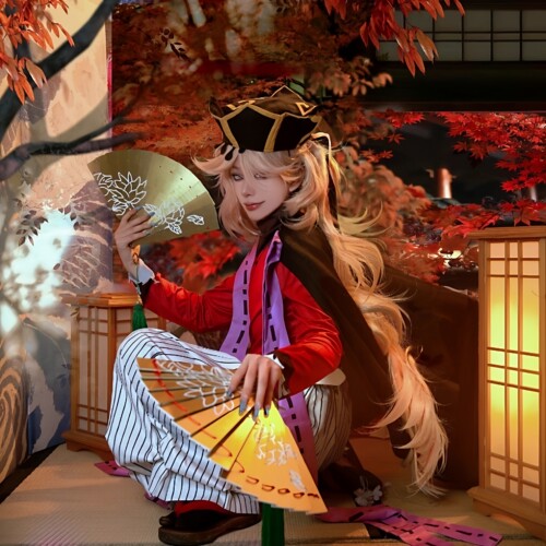 鬼灭之刃童磨cos服上弦之贰十二鬼Douma动漫二次元衣服装cosplay