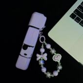 蝴蝶结爱心大疆保护壳pocket3保护套硅胶外罩散热云台相机防丢绳