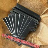 油纸包装 通用18mm宽度合金钢黑刀片 防锈精工 美工刀片100片装