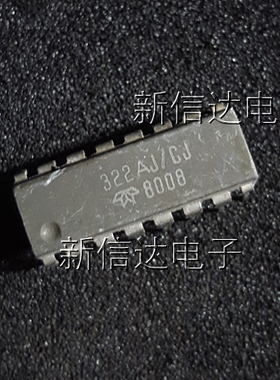 322AJ/CJ   原码进口芯片 现货测试好 【直插DIP16】