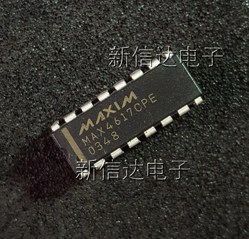MAX4617CPE   原码进口芯片 自家现货测试好  【直插DIP16】