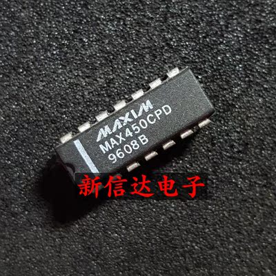 MAX450CPD    原码进口IC 自家现货测试好【直插DIP14】