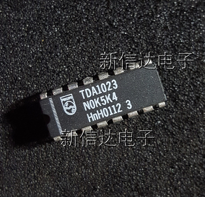 TDA1023  原码进口芯片 自家现货测试好 【直插DIP16】