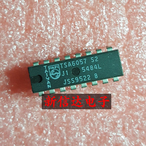 TSA6057    原码进口芯片 现货测试好 【直插DIP16】
