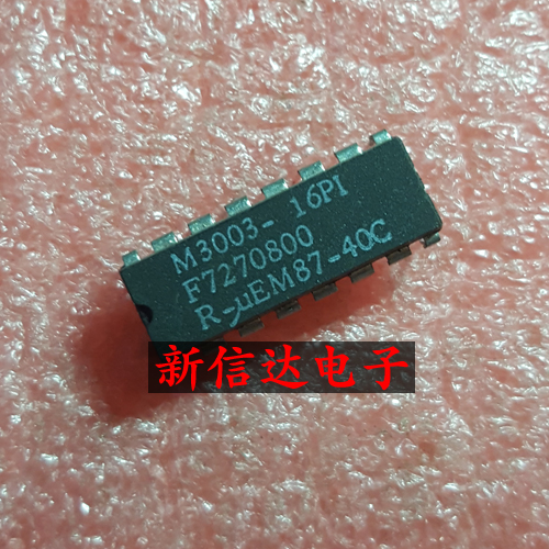 M3003-16PI    原码进口芯片 现货测试好 【直插DIP16】