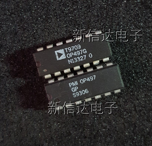 OP497G/GP   原码进口芯片  自家现货测试好 【直插DIP14】