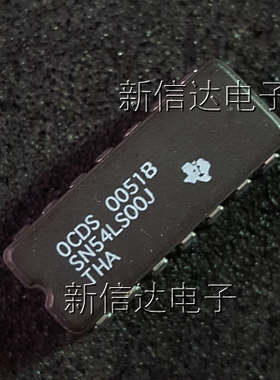 SN54LS00J    原码进口芯片 自家现货测试好【陶瓷CDIP14】