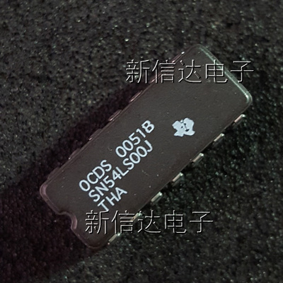 SN54LS00J    原码进口芯片 自家现货测试好【陶瓷CDIP14】