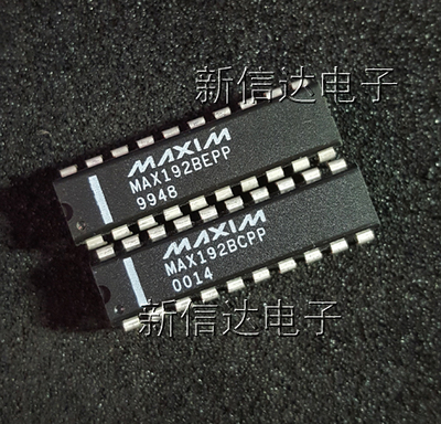 MAX192BCPP/BEPP  原码进口芯片 自家现货测试好  【直插DIP20】